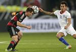 1-0. I en kamp mellem to VM-deltagere vandt Tyskland over Chile. 