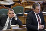 Børnecheck. Spørgetimen i folketingssalen, hvor Venstre-formand Lars Løkke Rasmussen tordnede imod regeringens linje i sagen om de danske børnepenge. 