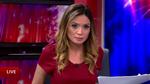 Internationalt. Tv-værten Liz Wahl har sagt op for rullende kamera. Screendump fra tv-stationen RT. 