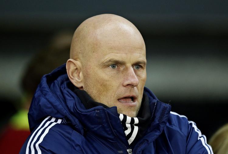 Guld? FC Københavns ledelse budgetterer med DM-guld, men klubbens træner, nordmanden Ståle Solbakken, mener ikke, at det er realistisk.- Foto: 