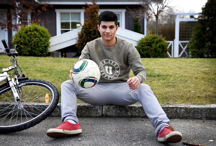 Succes. Emil Rahimian er en af de 102 drenge, der i sommer var tre uger på Drengeakademiet. 