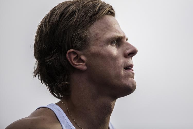 13.-PLADS. En tid på 46,68 sek. rakte til den sidste placering lioge uden for semifinalefeltet for Nick Ekelund-Arenander. 