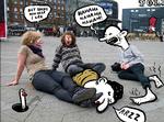 Mindeværdigt. Bemærk de mange detaljer på dette feriebillede. Et så flot resultat kan rejse sig som en fotografisk Fugl Føniks fra dine mislykkede feriesnapshots. Foto: Jens Dresling, tegning: Philip Ytournel. 