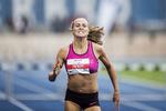 REKORD. 400 meter hækkeløb er Stina Troest oprindelige disciplin, men hun var udtaget til VM i 800 meter løb. 