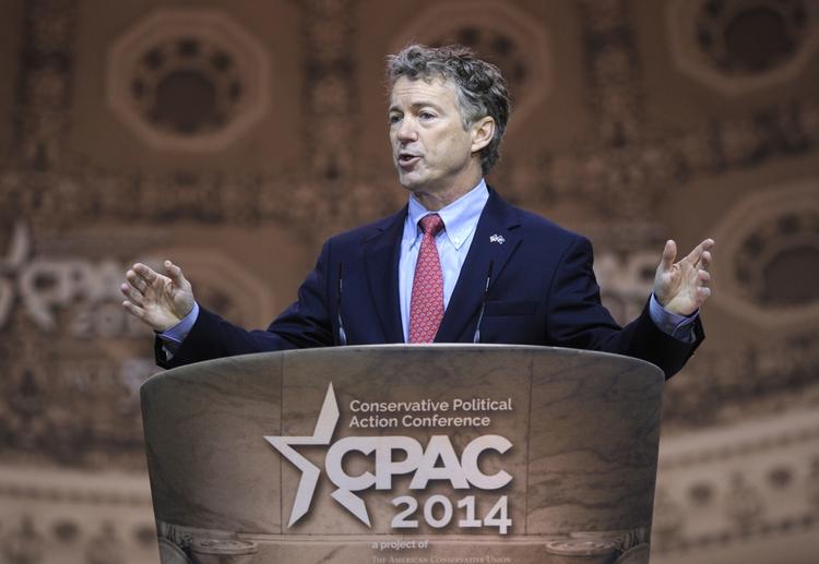 Popularitet. Rand Paul talte primært om frihed på CPAC-konferencen. 