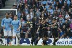 0-1. Et straffespark satte Wigan på sejrskurs mod Manchester City. 