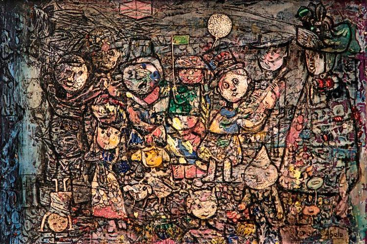 Genfundet. Oliemaleriet 'Børnekarneval' af  den cubanske kunstner Eduardo Abela dukkede op i Miami, men omkring 100 andre malerier fra Cubas statslige kunstmuseum mangler stadig. 