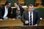 SPØRGETID. Venstres Lars Løkke Rasmussen ville gerne høre statsministerens politiske holdning til spørgsmålet om børnecheck til EU-borgere. 