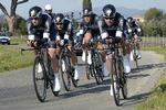 VERDENSMESTRE. To gange har Omega Pharma-Quick Step vundet VM i holdtidskørsel og prologen i Tirreno-Adriatico vandt holdet også. 