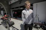 KLAR. Kevin Magnussen kører sit første grandprix søndag morgen kl. 7. 