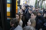 Forsinkelser. Togforsinkelser har skabt stort pres på bustrafikken som her ved Nørreport. 