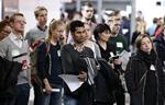 Fremtid. Unge kunne forleden få gode råd til karrierevejen ved de såkaldte 'Karrieredage' i Øksnehallen. Det er dog svært at vide, hvad fremtidens jobmarked bringer, siger studenterformand. 