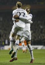 1-2. Med sin scoring mod Benfica har Christian Eriksen scoret 6 mål i 26 kampe for Tottenham. 
