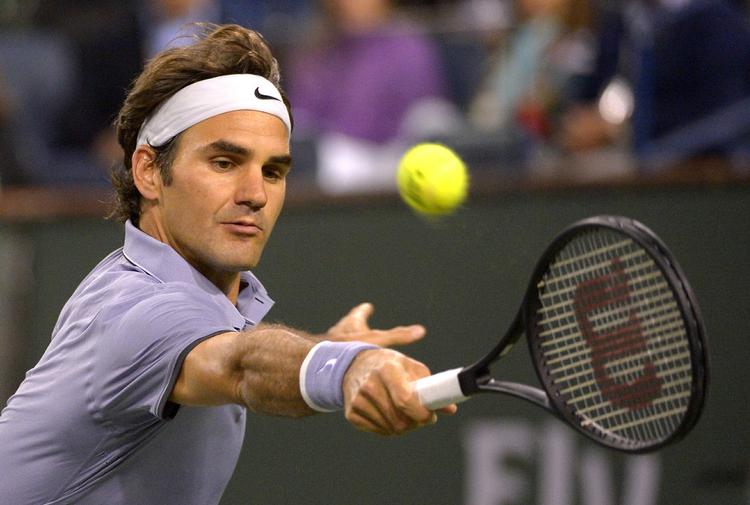 SEMIFINALIST. Fire gange har Roger Federer vundet finalen i Indian Wells, hvor han nu er semifinalist for ottende gang. 