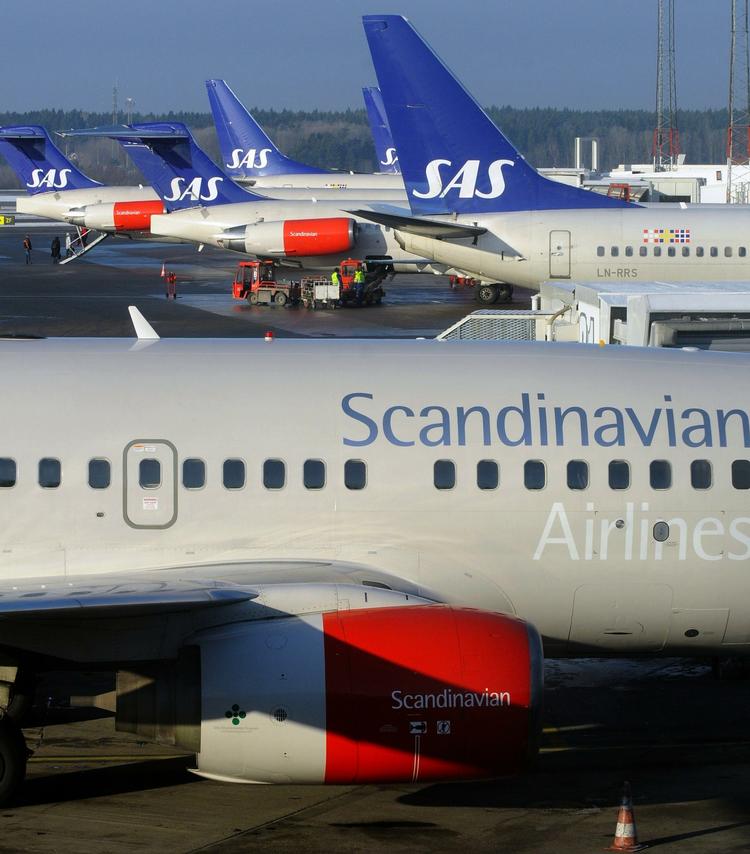 AKTIEFALD. Investorene flygter fra SAS efter de igen kunne offentliggøre røde tal på bundlinjen. 