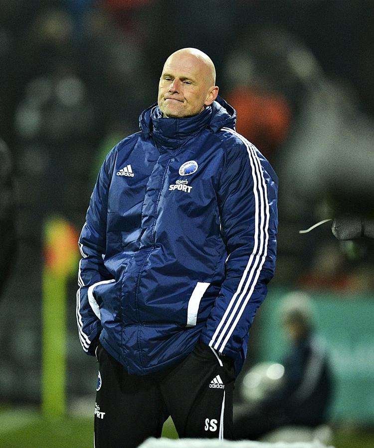 Brøndby? Ståle Solbakken og FCK er fortsat med i topstriden, men meget afhænger af resultatet af den ultimative topkamp mellem FC Midtjylland og AaB. 