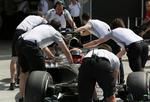 Pit. Kevin Magnussen kørte en sikker tredjepalds hjem i Melbourne. 
