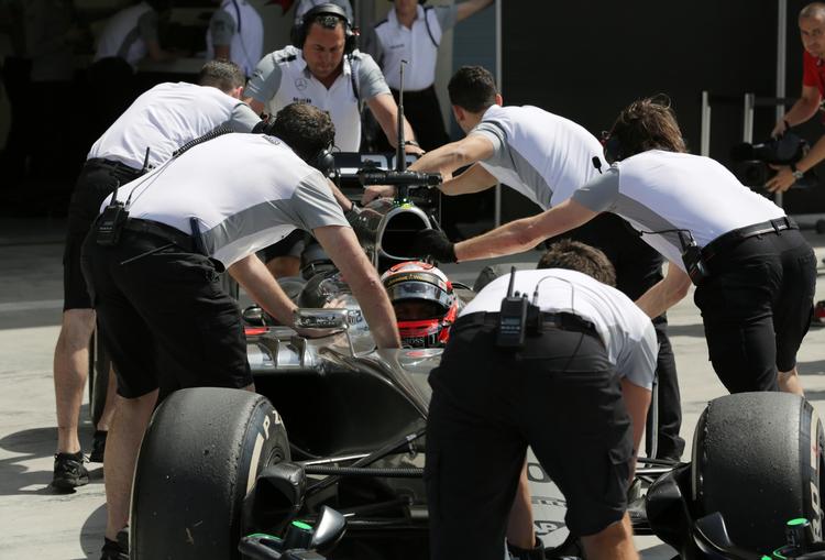 Pit. Kevin Magnussen kørte en sikker tredjepalds hjem i Melbourne. 