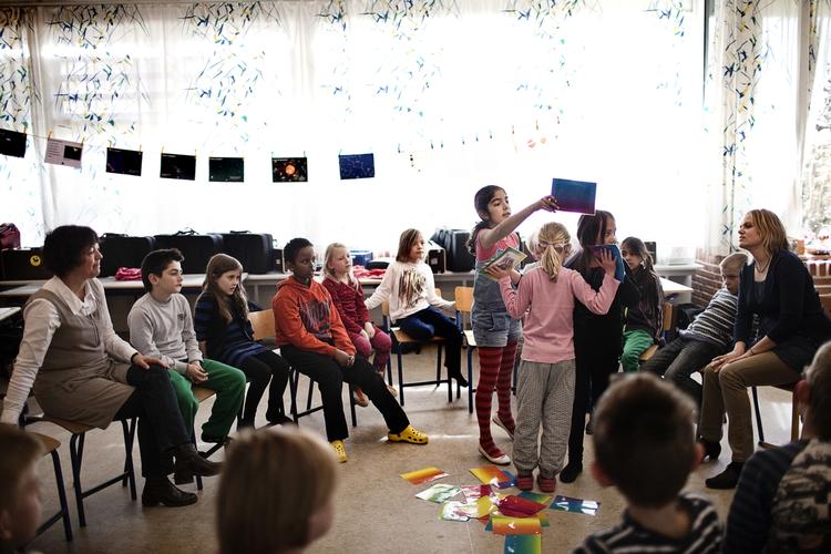 VINDERE. Sidste år vandt lærerteamet Iben Sass Büchert og Sofie Dich Hermann fra Herstedlund Skole i Albertslund i kategorien grundskoler. I år kan der indstilles lærere i kategorierne: grundskoler, gymnasiale uddannelser og erhvervsuddannelser.(arkivfoto) 