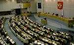 Hovedrysten. Den russiske duma står sammen om at latterliggøre vestlige sanktioner. 