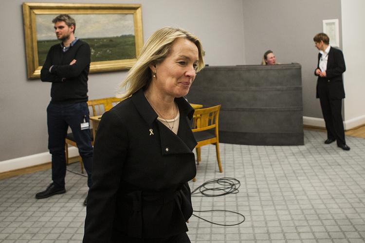 Forsvarsdebat. »Et missilforsvar skal alene bruges til at forsvare os, hvis nogen sender missiler af sted. Det begrunder jo ikke, at Rusland begynder at fremstille flere missiler«, siger Lene Espersen. 