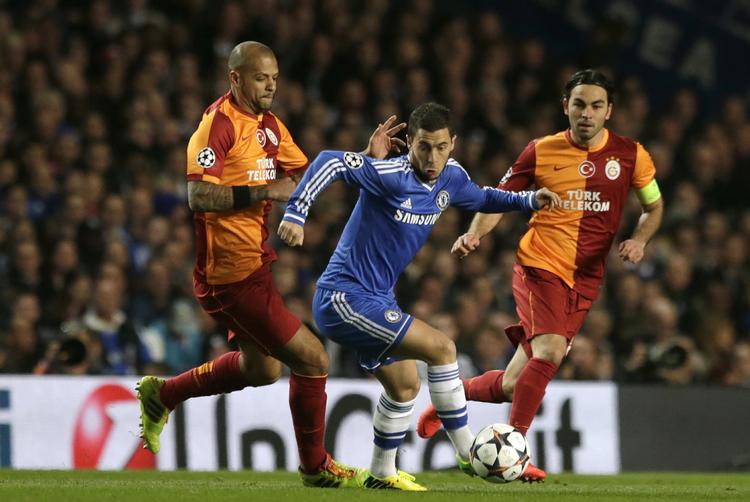 afgørende. Chelseas Eden Hazard var en af kampens store oplevelser, da englænderne sendte Galatasaray ud af Champions League. 
