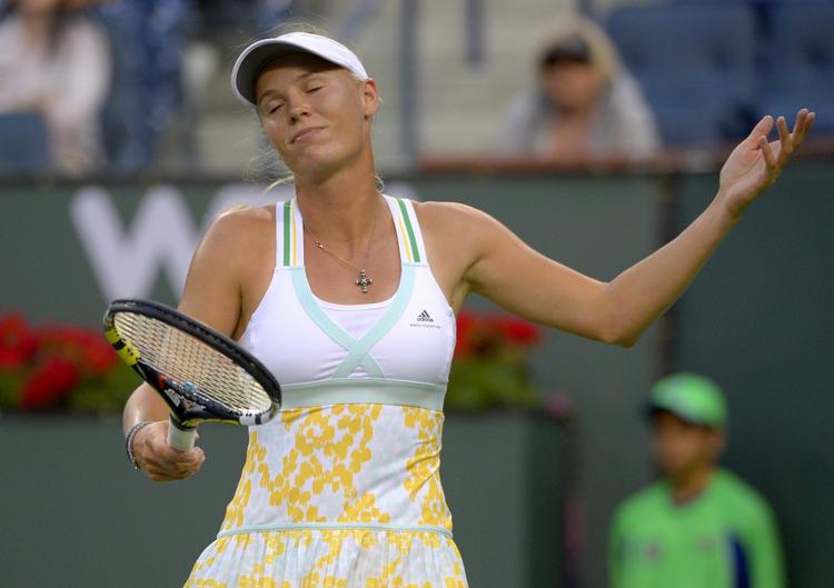 Wozniacki. Dansk idræts største internationale navn er raslet nedad i tennishierarkiet. 