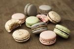 Macarons: De franske kager på billedet er fremstillet af dessertkokken Nicolaos Strangas. 
