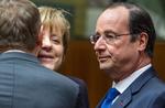 straffeaktion. Tyskland har de største økonomiske interesser i Rusland blandt EU-landene, men også Frankrig har penge i klemme. I går var både Merkel og Hollande til topmøde i Bruxelles, hvor der blev vedtaget nye sanktioner. 