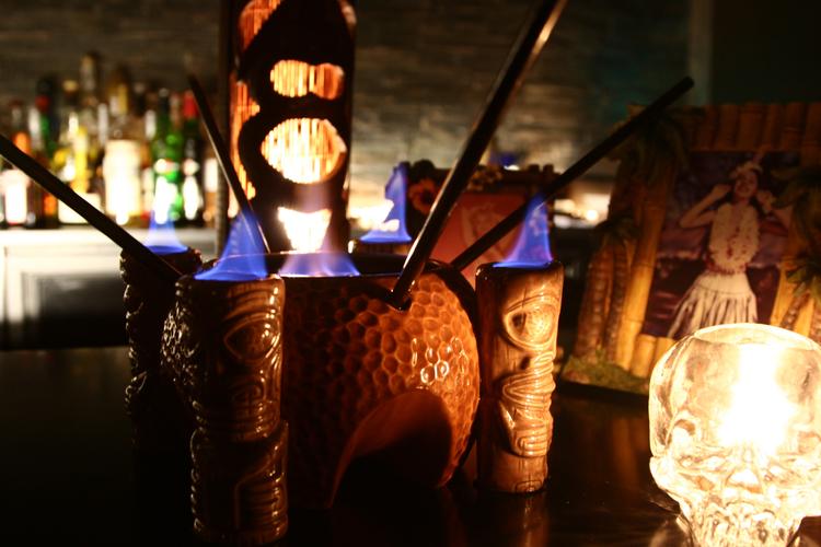 TIKITIKI. På Brass Monkey er der tiki-bar-stemning for alle pengene 