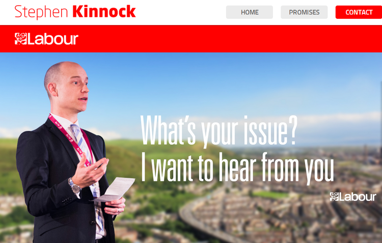 KANDIDAT. Stephen Kinnock vil blandt andet arbejde for at skabe flere jobs, hvis han bliver valgt til kandidat for Labour. Her er det et billede fra hans hjemmeside. 
