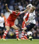 Mål. Christian Eriksen (th) stod endvidere for oplægget til 3-2-målet. 