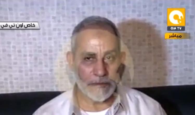 Internationalt. Det Muslimske Broderskabs åndelige leder Mohammed Badie sidder fængslet i Kairo. 