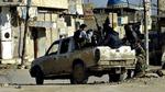 Borgerkrig. Udateret foto fra en militant hjemmeside, der angiveligt viser kæmpede fra en islamistiske gruppe  Islamic State of Iraq and the Levant (ISIL) i byen Raqqa i Syrien. 