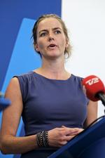DR-kommentar. »Jeg håber, det er en svipser fra Marianne Jelveds side«, siger medieordfører Ellen Trane Nørby (V). 