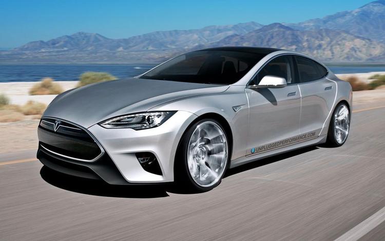 pimpet. Denne Tesla Model S har været til optisk opgradering hos Unplugged Performance i USA. 