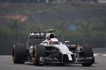 AMBITIØS. For Kevin Magnussen handler det om podiepladser, men hans far er mere optaget af, at sønnen får kørt nogle kilometer. 