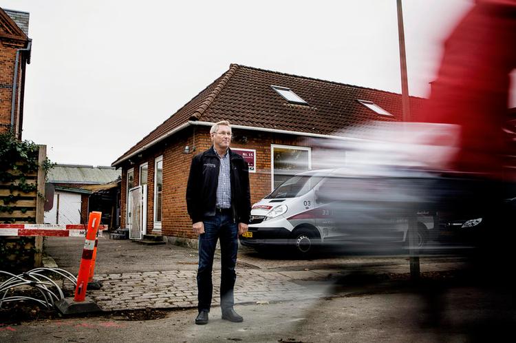 71 procent. Henrik Eckermanns grund må kun bebygges med 71 procent og ikke 175 procent, som Skat mente. Arkivfoto: Daniel Hjorth 