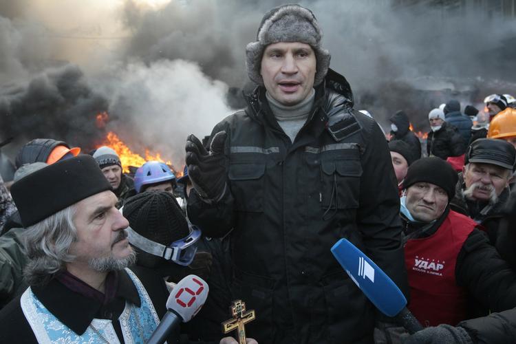 Uro. italij Klitstjko havde en nøglerolle, da uroen i Ukraine brød ud. 