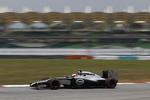 Ræs. Kevin Magnussen måtte nøjes med den 8.-bedste tid på Sepangbanen, men topfarten fejler ikke noget. 