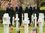 Symbolik. USA's præsident Barack Obama besøgte under sit statsbesøg i ugens løb et mindesmærke for Første Verdenskrig, Flanders Field, i Belgien. 