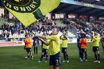SEJR. Efter den niende kamp i træk i Jylland uden nederlag svingede Thomas Kahlenberg med fanen. 