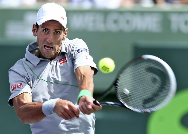 Tennis. Novak Djokovic fra Serbien sejrede mod Rafael Nadal i Miami. 
