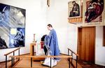 Nye omgivelser. En serbiskortodoks menighed har købt Bavnehøj Kirke. Her ses præsten Aleksandar Samardzic. 