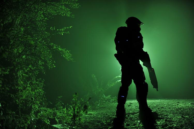 Hit. Her ses et billede fra 'Halo 4: Forward Unto Dawn', som kan findes på den ekstremt populære Machinima-kanal. 