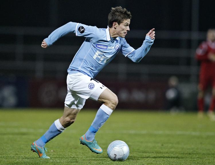 MÅLSCORER. Efter en dansk karriere i AGF, FC Fyn, FC Vestsjælland og Sønderjyske har Lasse Vibe siden i sommer spillet i IFK Göteborg. 