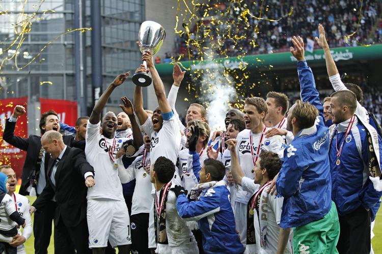 POKALVINDER. I 2012 var det FC København, der for femte gang vandt den danske pokalfinale. 