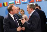 Topmøde. Udenrigsminister Martin Lidegaard (R) mødtes i dag med sine Nato-kollegaer for at diskutere reaktionen over for Rusland. 
