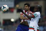 topscorer. Diego Costa (tv) har været en af de afgørende brikker i Atletico Madrids succesfulde sæson. 