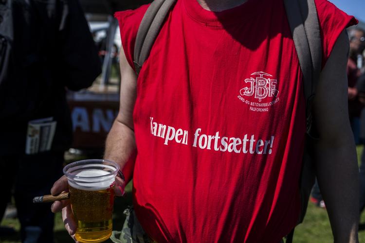 kampklar. Formanden for byggegruppen i 3F håber, at han kan bruge nogle af de svenske erfaringer, når han om tre år skal forhandle en ny overenskomst . 